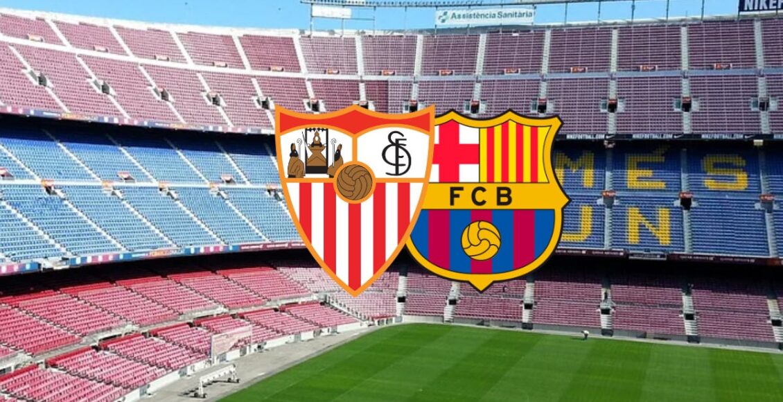 Onde vai passar jogo do Sevilla x Barcelona hoje