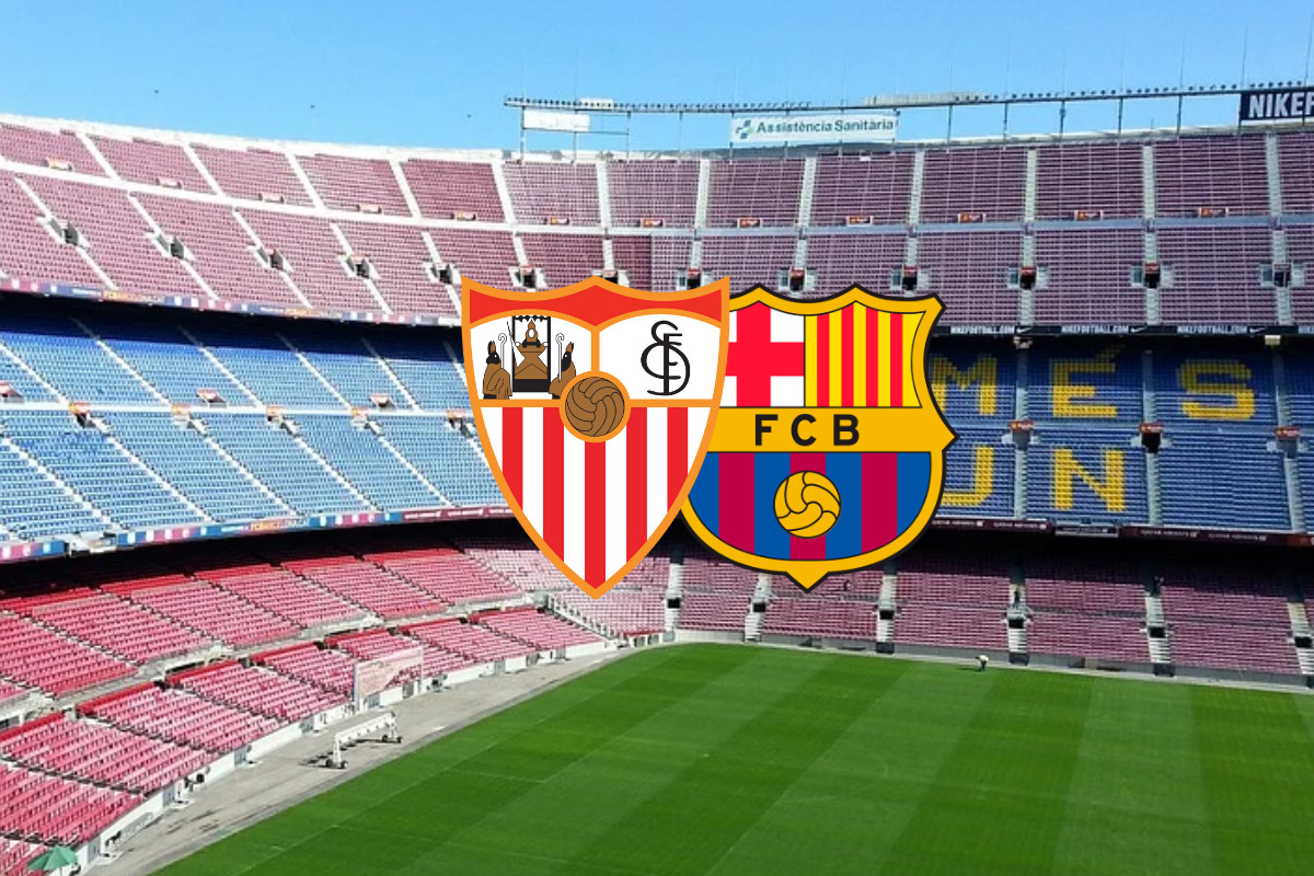 Onde vai passar jogo do Sevilla x Barcelona hoje