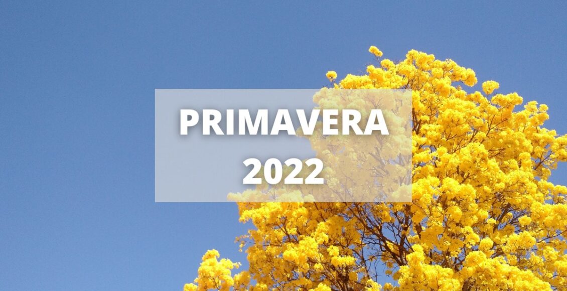 Que horas começa a primavera 2022