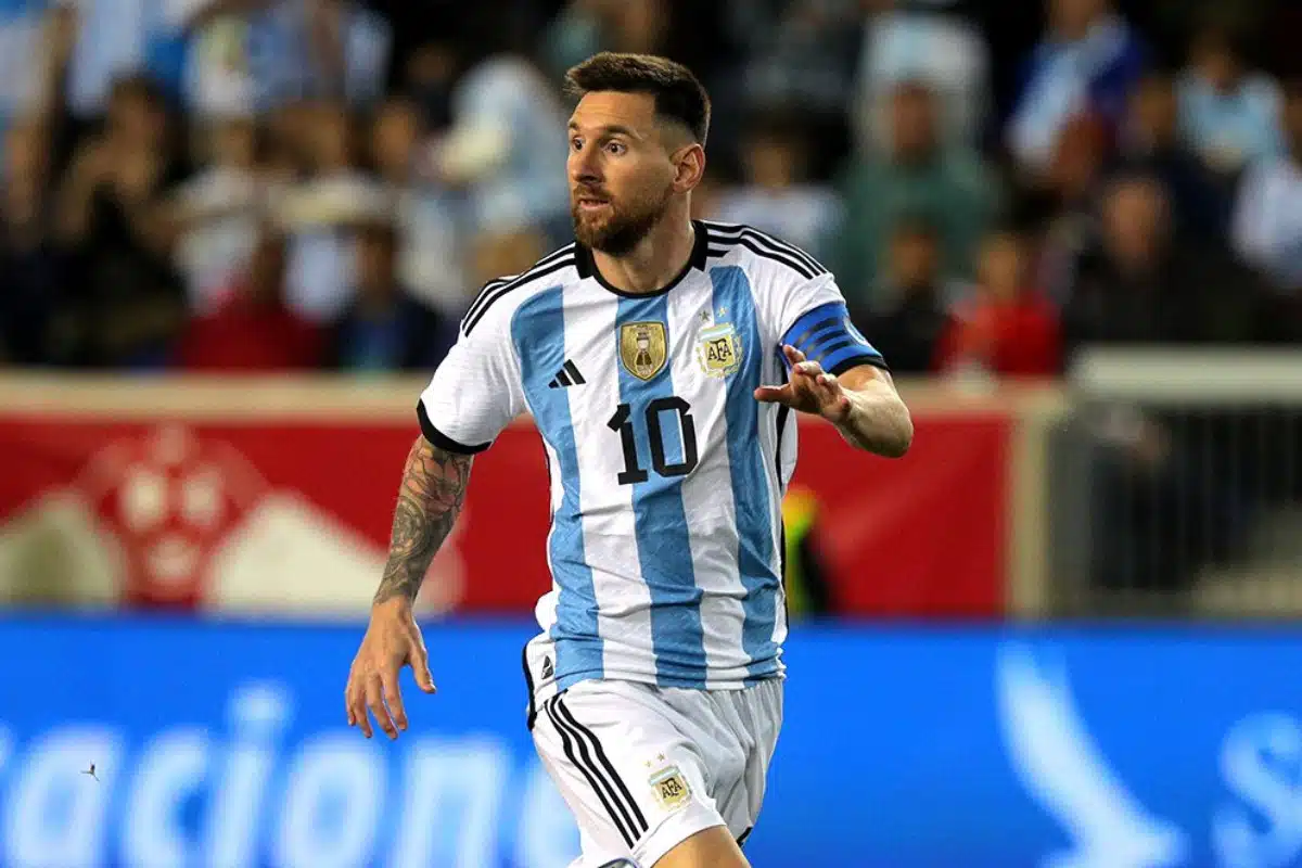 Primeiro jogo da Argentina na Copa