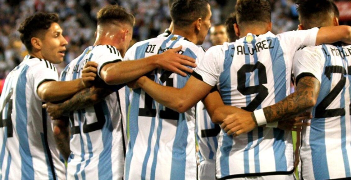 Primeiro jogo da Argentina na Copa