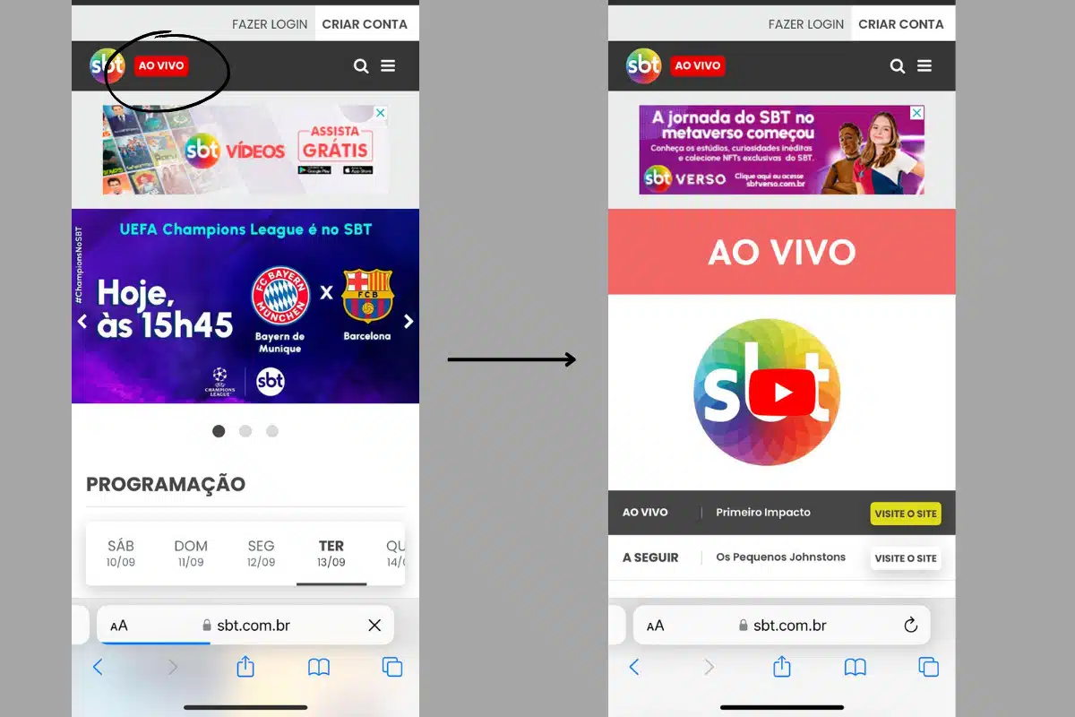 Qual jogo vai passar no SBT hoje