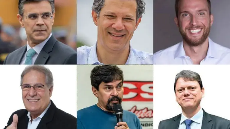 Quem são os candidatos a governador SP 2022 + números