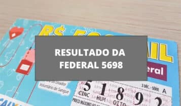 Resultado da loteria Federal 5698