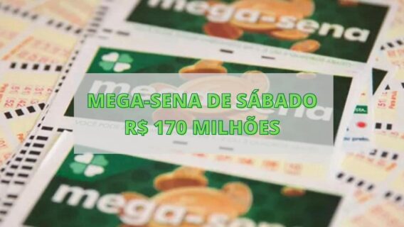 Que horas é o sorteio da Mega Sena de R$ 170 milhões; veja os números