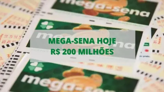 Caixa paga R$ 200 mi hoje; veja números da Mega Sena que mais saíram