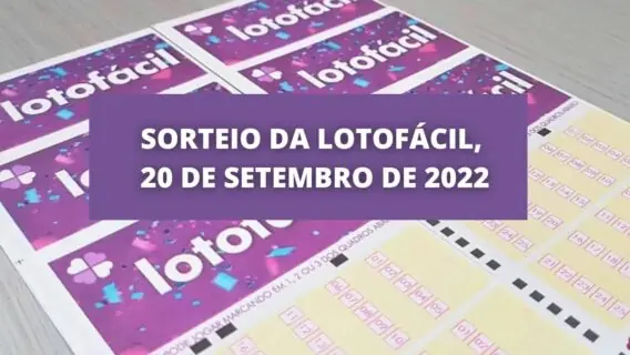 Resultado Lotofácil 2618 de hoje, terça-feira (20/09/22)