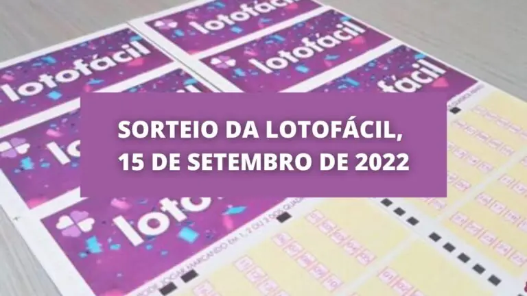 Resultado Lotofácil 2614 de hoje, quinta-feira (15/09/22)