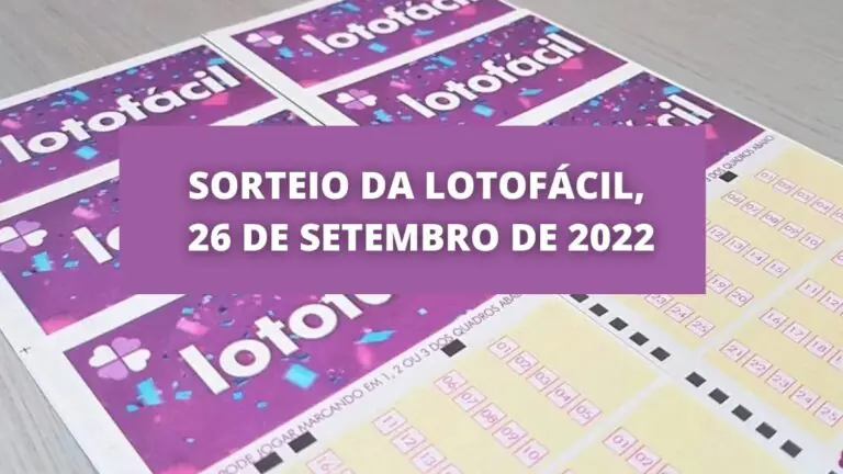 Resultado Lotofácil 2623 de hoje, segunda (26/09/22)