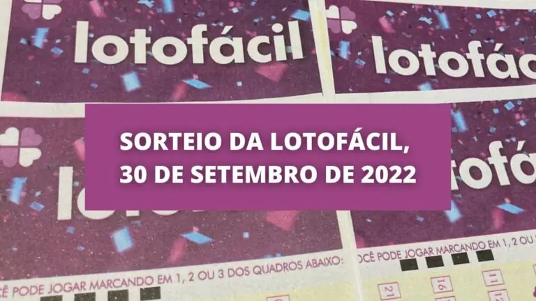 Resultado Lotofácil 2627 de hoje, sexta (30/09/22)