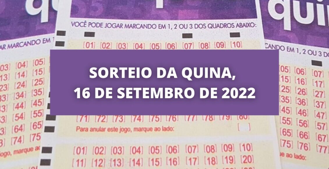 Resultado da Quina concurso 5951