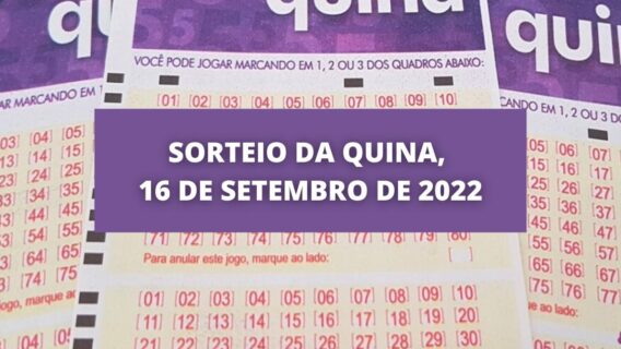 Resultado da Quina concurso 5951 de hoje, sexta – 16/09/2022