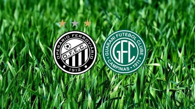 Transmissão Operário PR x Guarani ao vivo hoje: onde assistir (13/9)