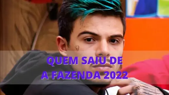Quem saiu da Fazenda 2022; Thomaz é o 5º eliminado; veja porcentagem