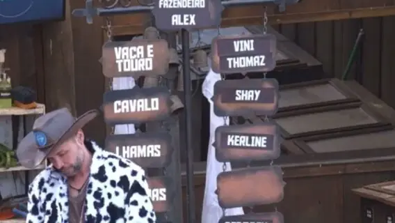 A Fazenda 2022: veja a delegação das tarefas do novo fazendeiro Alex