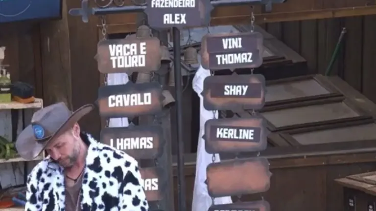 A Fazenda 2022: veja a delegação das tarefas do novo fazendeiro Alex