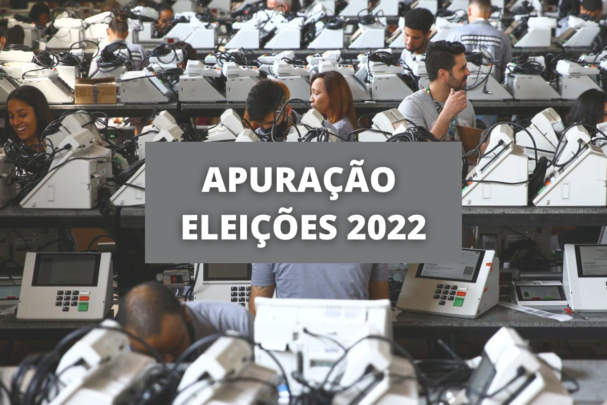Fim do 1º turno apuração dos votos no TSE ONLINE