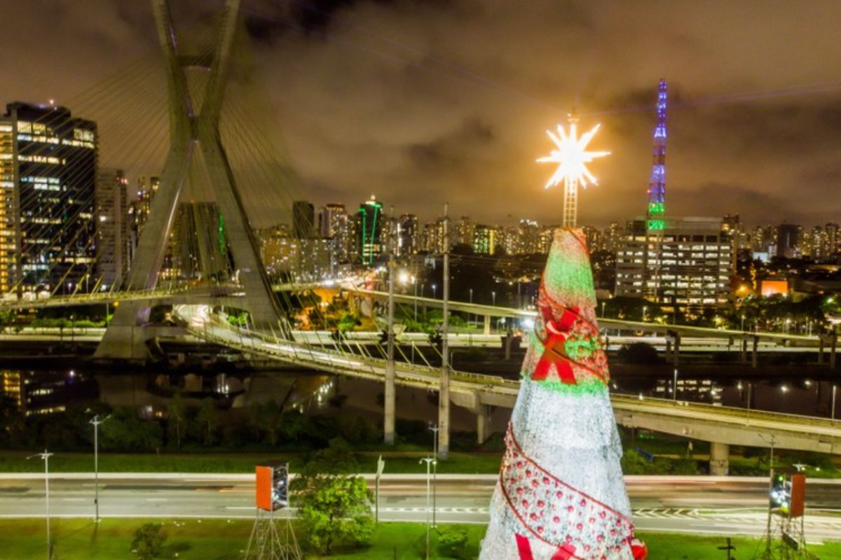 Tradicional árvore de Natal de São Paulo terá novo endereço em 2022 Tradicional árvore de Natal de São Paulo terá novo endereço em 2022