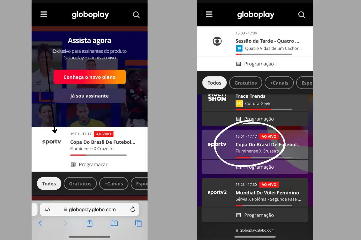 assistir jogo do Corinthians online hoje