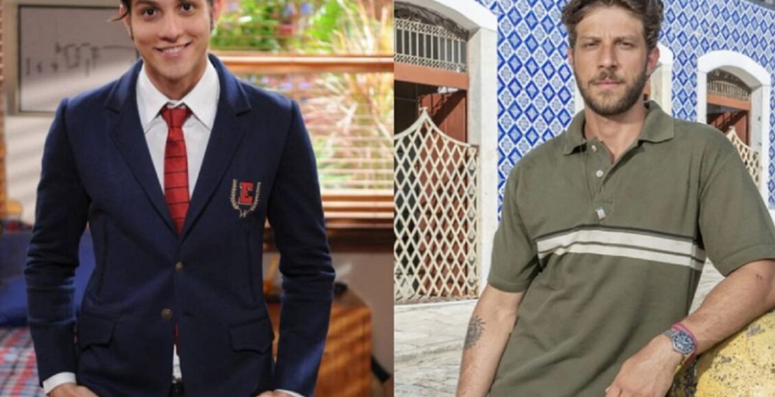 Chay Suede antes e depois