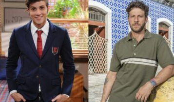 Chay Suede antes e depois