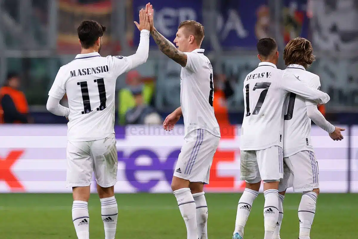 Classificação Champions 2022 Real Madrid