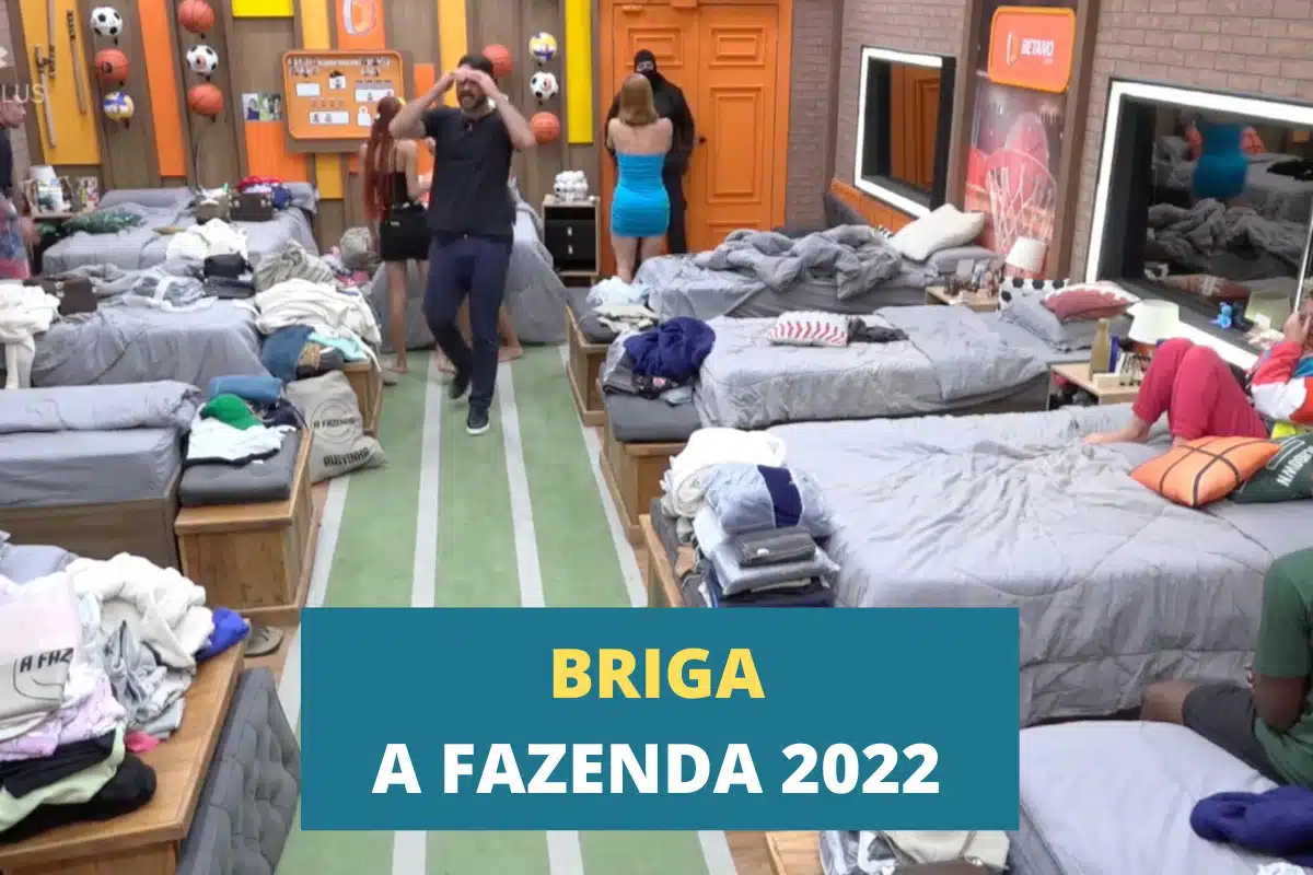 veja como foi a briga na Fazenda 2022 entre Shay e Tiago