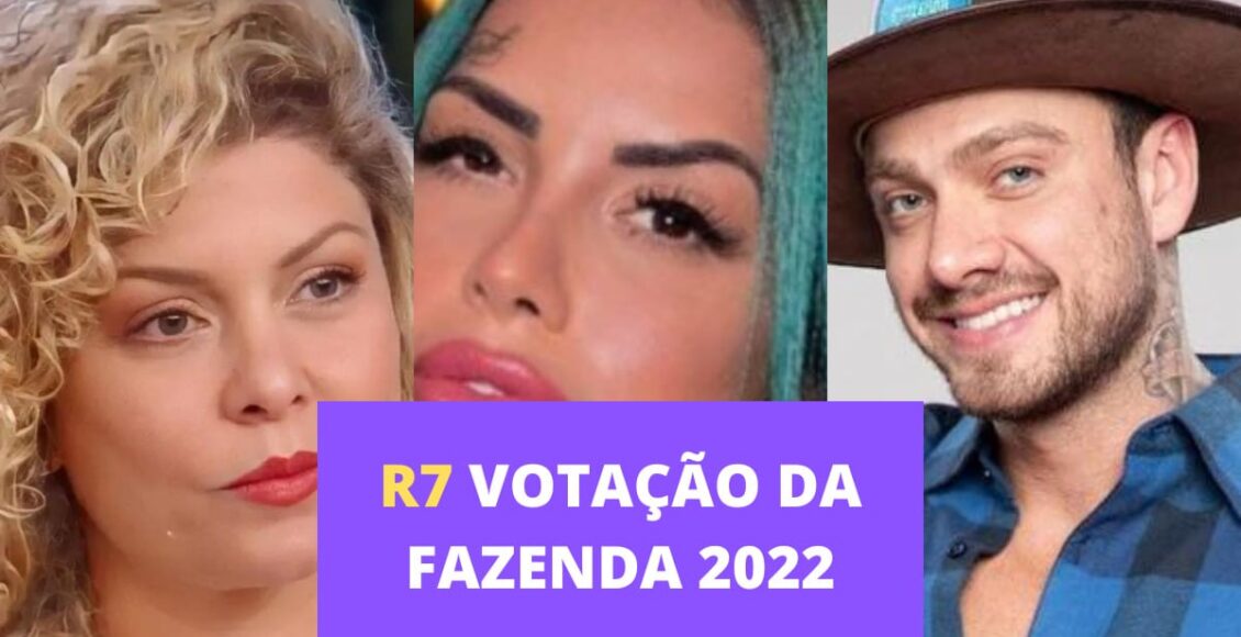 R7 votação da Fazenda 2022