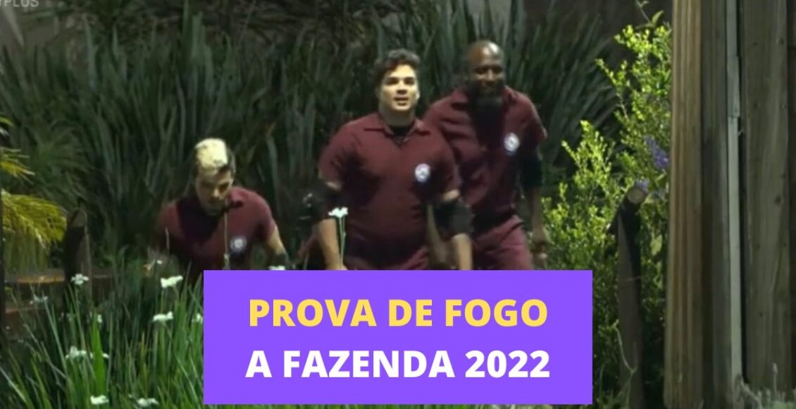 André ganha a prova de fogo A Fazenda 2022