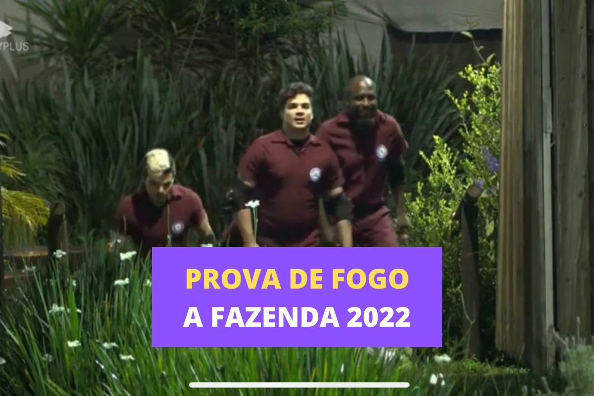 André ganha a prova de fogo A Fazenda 2022