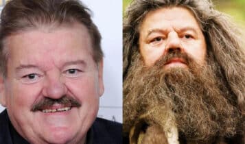 Ator que fez Hagrid em Harry Potter