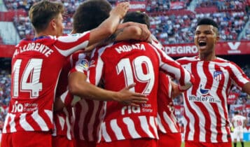 Jogo do Atlético de Madrid hoje ao vivo