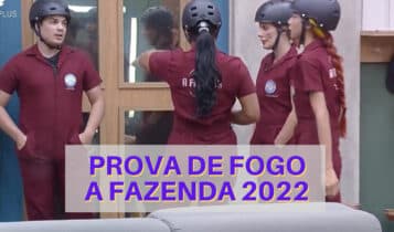 prova de fogo A Fazenda 2022