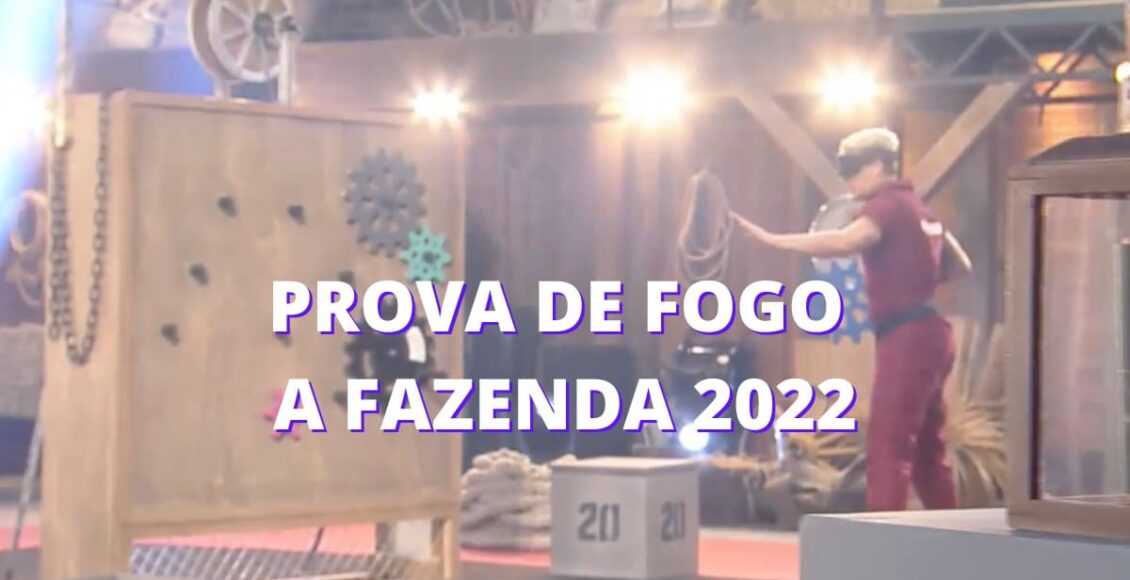quem ganhou a prova de fogo