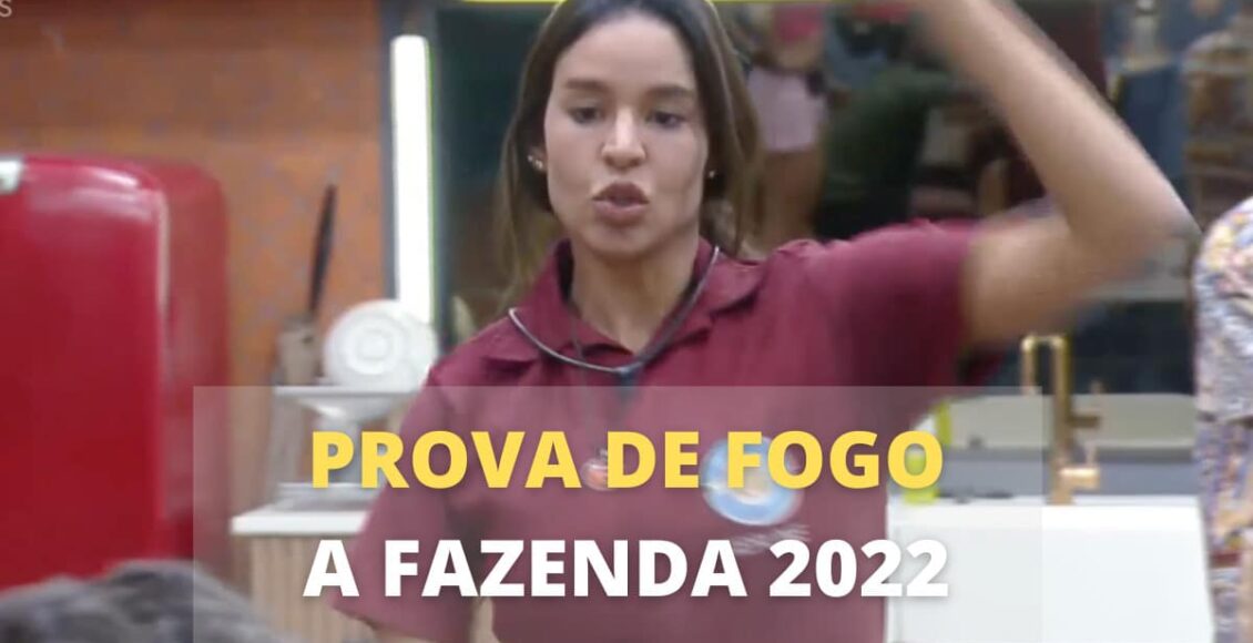 Kerline ganha a prova de fogo A Fazenda 2022