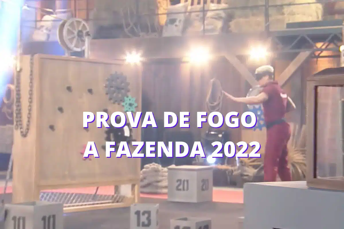 quem ganhou a prova de fogo