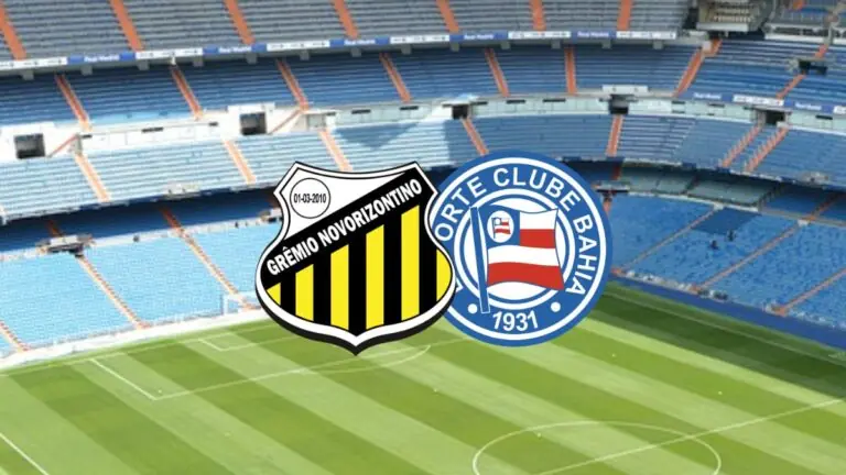 Que horas é o jogo do Bahia hoje x Novorizontino pela série B