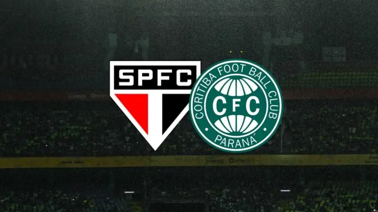 Que horas é o jogo do São Paulo e Coritiba hoje e onde vai passar (20/10)