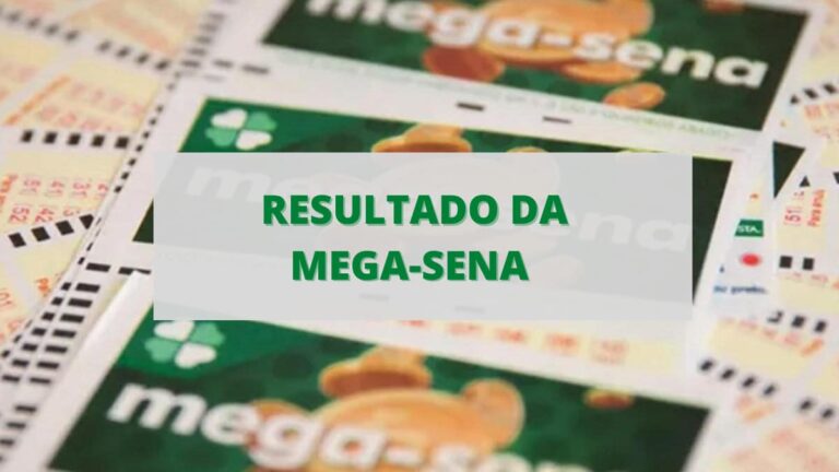 SAIU: Resultado da Mega-Sena 2597, concurso de quarta-feira (31/05/23)