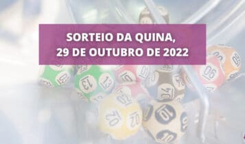 Resultado da Quina concurso 5987 de hoje, sábado (29/10/2022)
