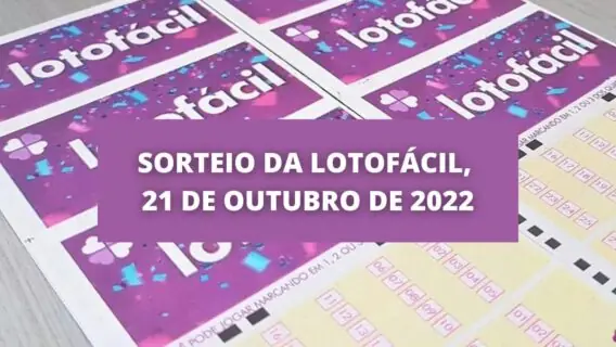 Resultado Lotofácil 2644 de hoje, sexta-feira (21/10/22)