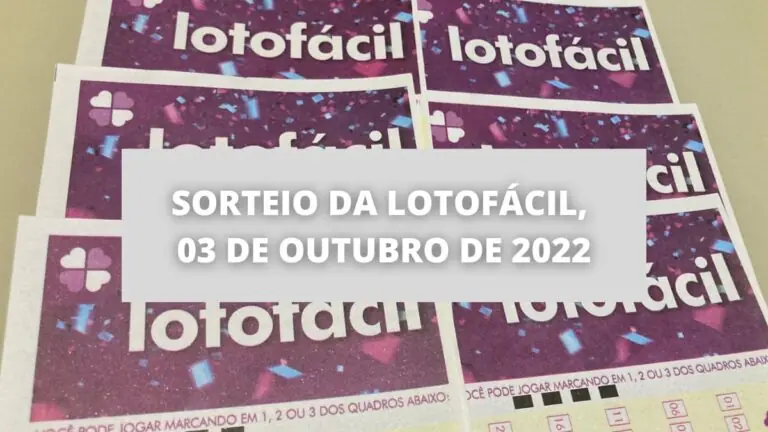 Resultado Lotofácil 2629 de hoje, segunda (03/10/22)