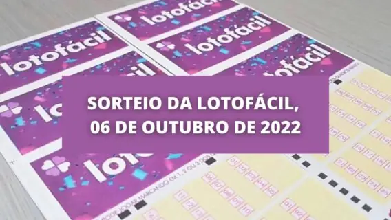 Resultado Lotofácil 2632 de hoje, quinta-feira (06/10/22)