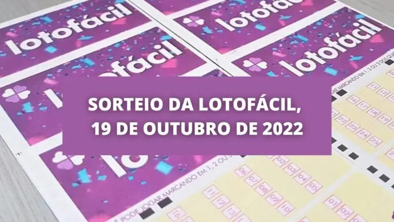 Resultado Lotofácil 2642 de hoje, quarta de outubro (19/10/22)