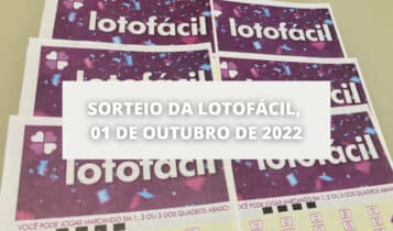 Resultado Lotofácil 2628 de hoje, sábado (01/10/22)