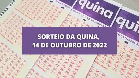 Resultado da Quina concurso 5974 de hoje, sexta (14/10/2022)