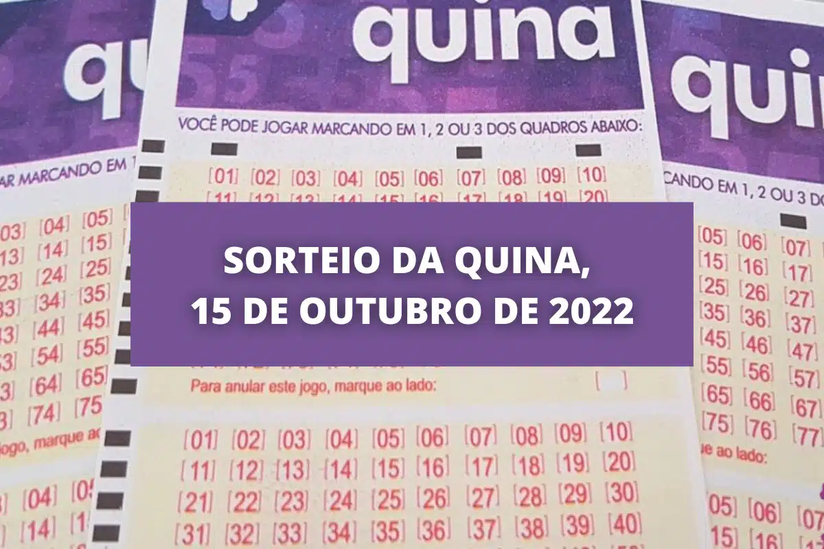 Quina 5975: resultado do sorteio de sábado (15/10/2022)