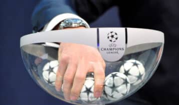 Sorteio oitavas da Champions