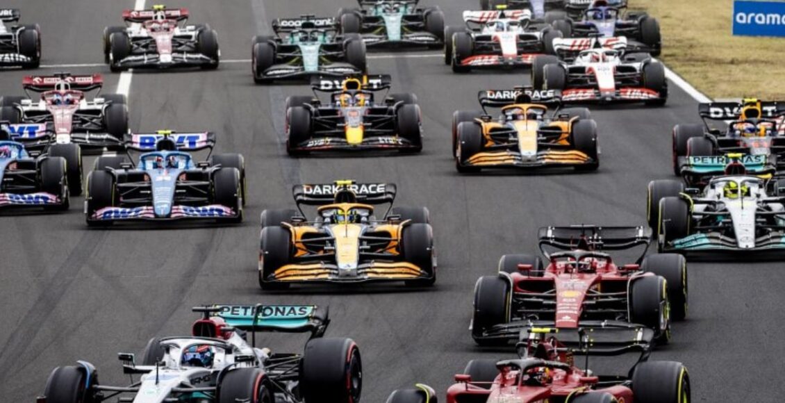imagem mostra se Hoje tem corrida da Fórmula 1