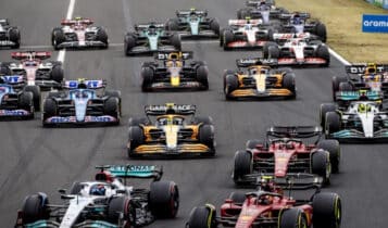 imagem mostra se Hoje tem corrida da Fórmula 1